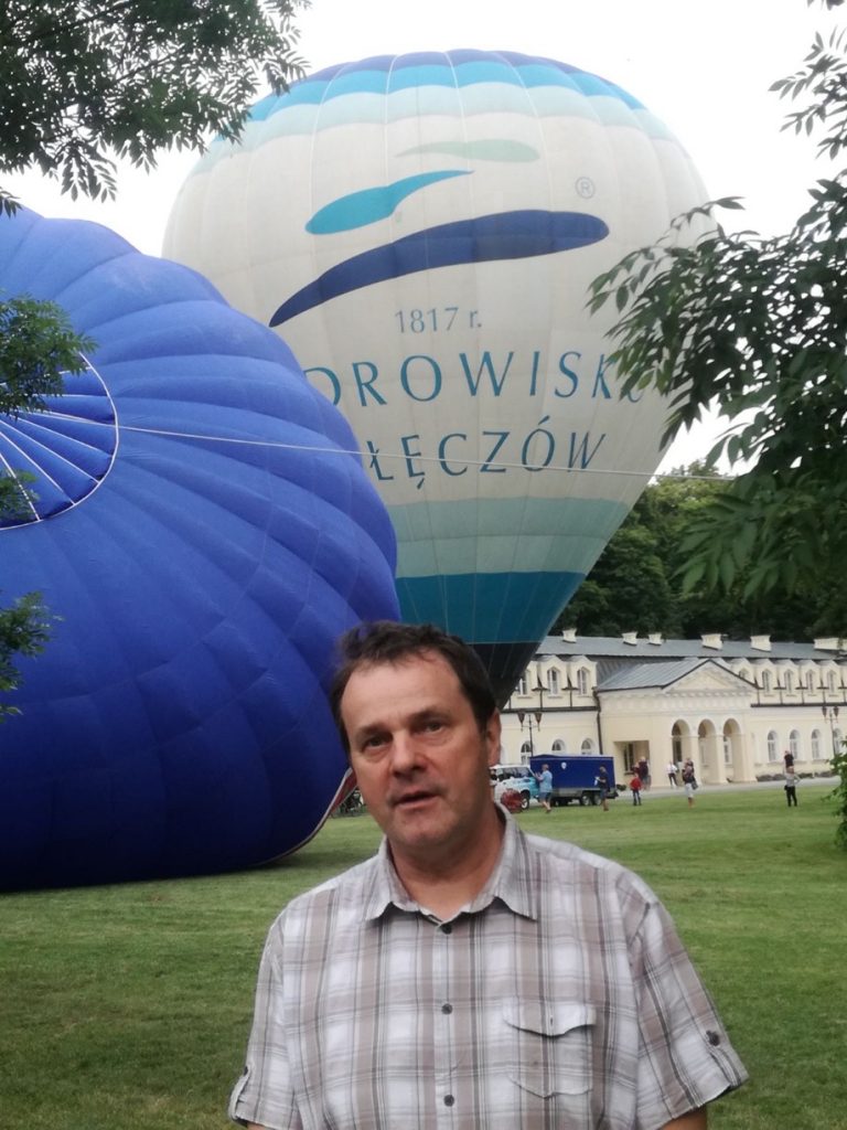 Lot balonem - konkurs Uzdrowiska Nałęczów